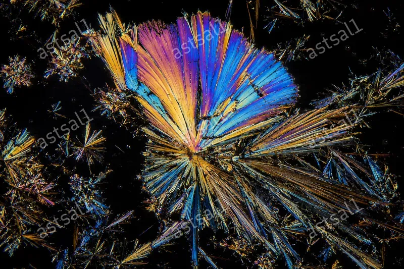 Polarized Crystal Ingredient Art
