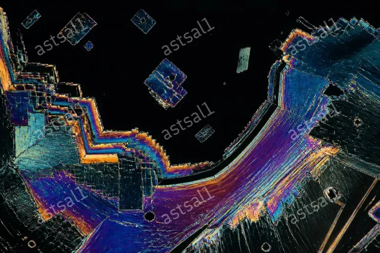 Polarized Crystal Ingredient Art