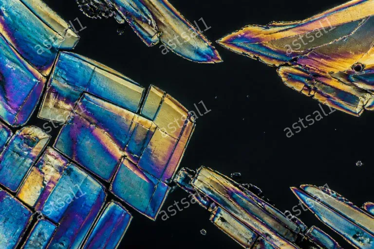 Polarized Crystal Ingredient Art