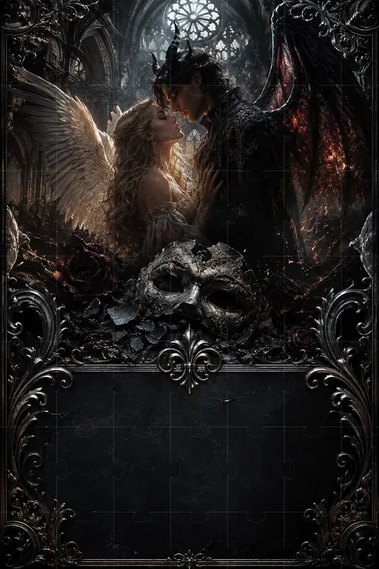 Dark Romance Book Cover Generator