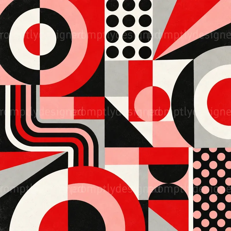 Mod Sixties Collage Backgrounds