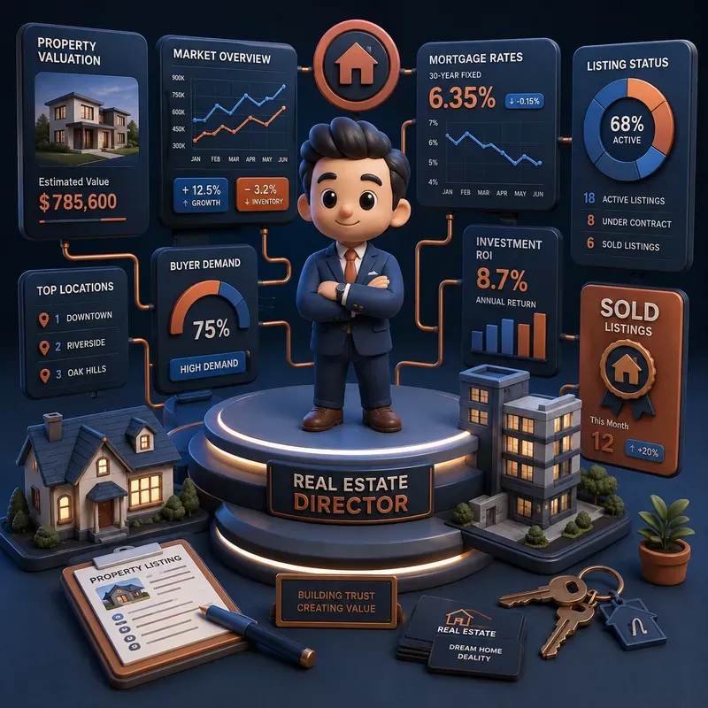 3D Clay Career Kpi Dashboards