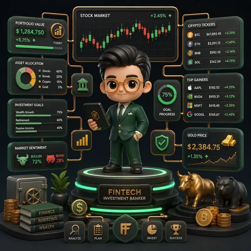 3D Clay Career Kpi Dashboards