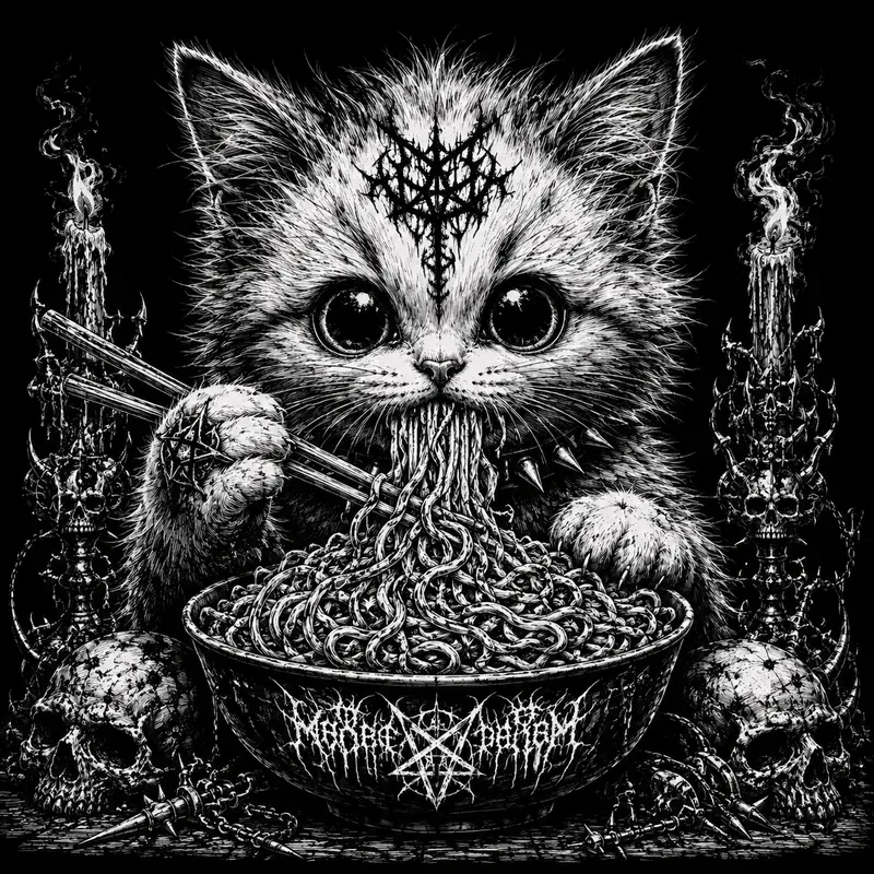 Dark Metal Cute Creatures