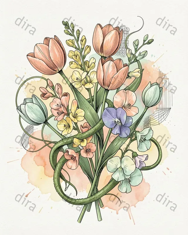 Modern Avantgarde Digital Collage