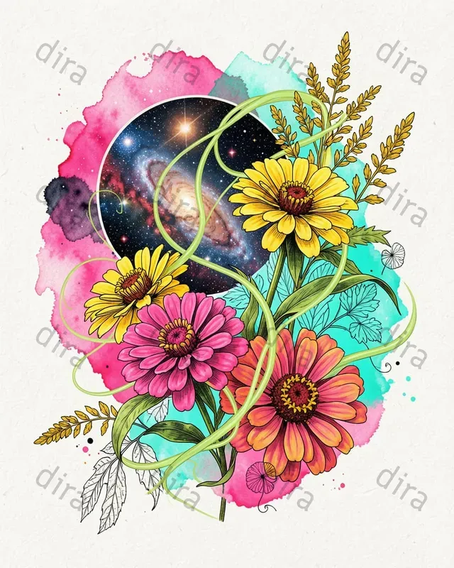 Modern Avantgarde Digital Collage