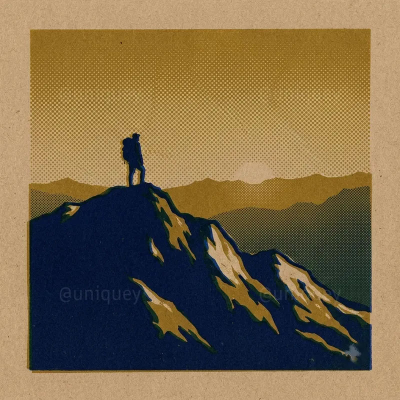 Retro Risograph Posters