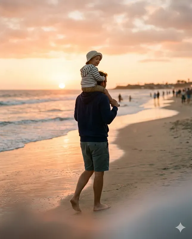 Fathers Day Portrait Gift Visuals
