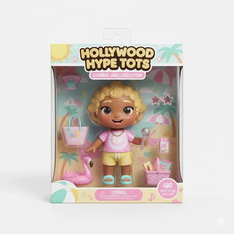Celebrityinspired Kids Toy Packaging