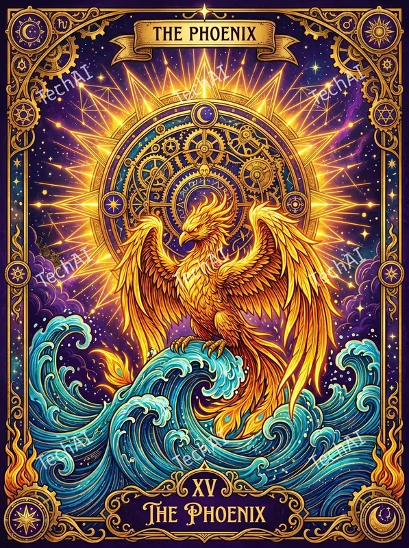 Psychedelic Tarot Celestial Art