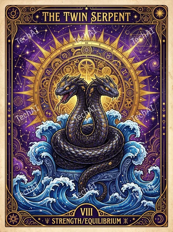 Psychedelic Tarot Celestial Art