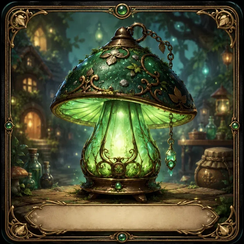 Fantasy Game Item Card Art Builders