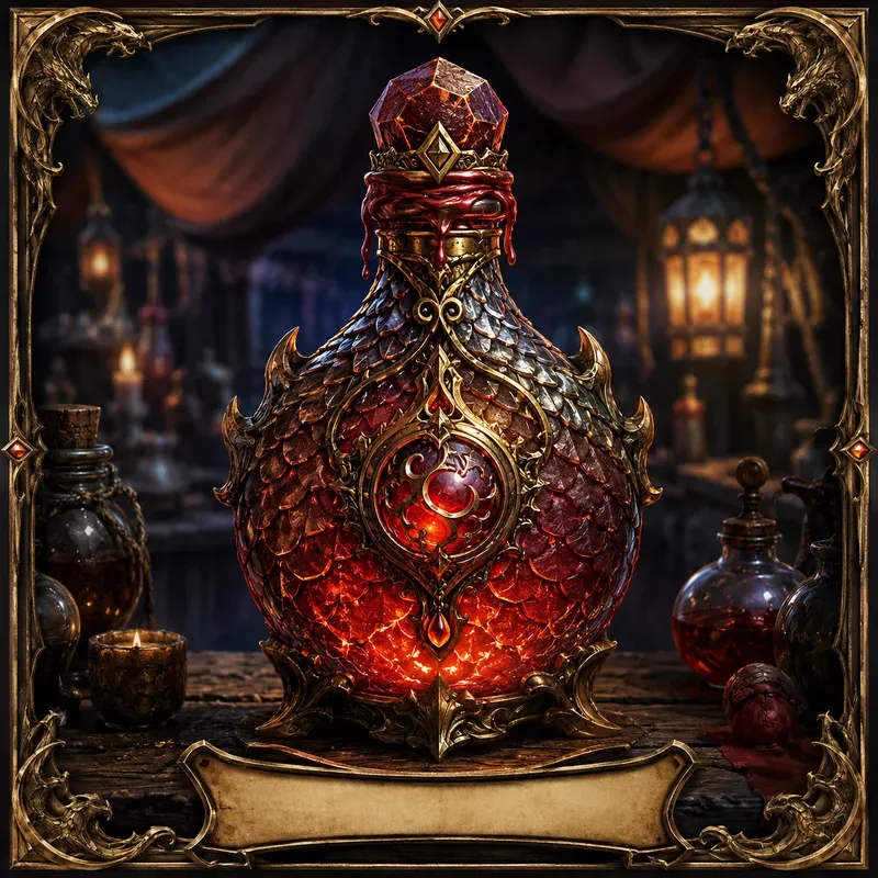 Fantasy Game Item Card Art Builders