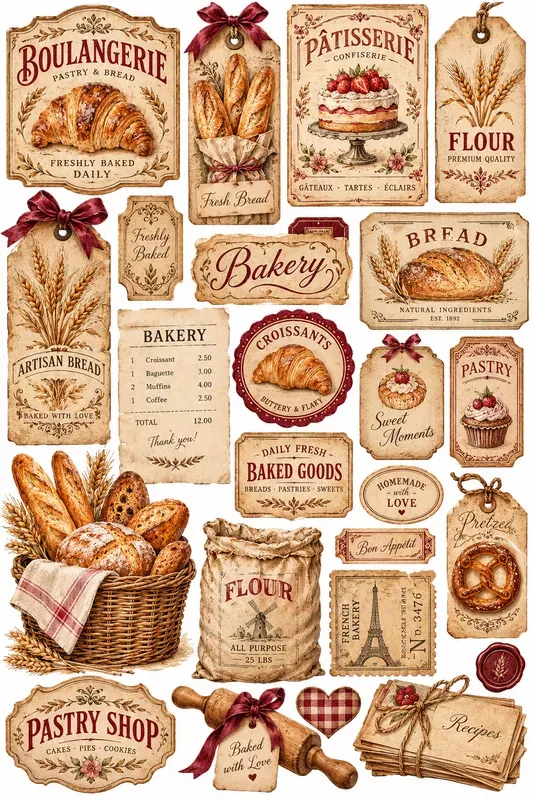 Vintage County Fair Junk Journal Kits