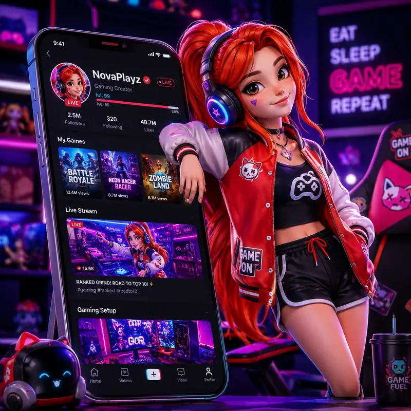 Charming Social Media Mascots Premium