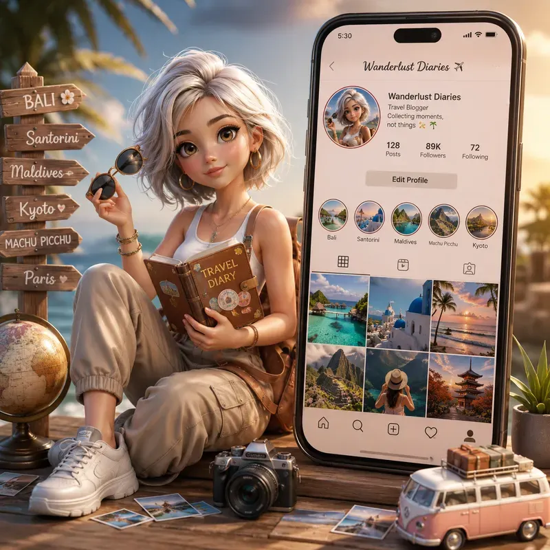 Charming Social Media Mascots Premium