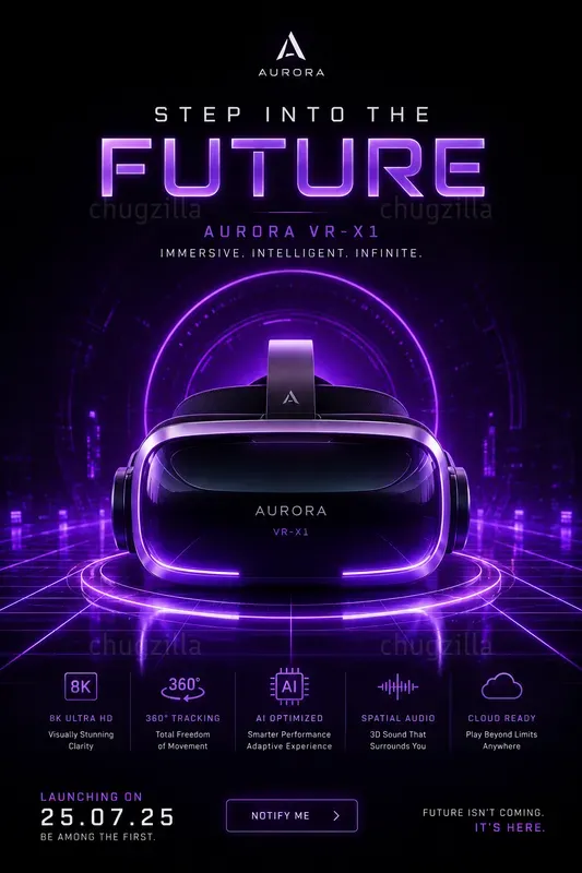 Tech Product Launch Posters
