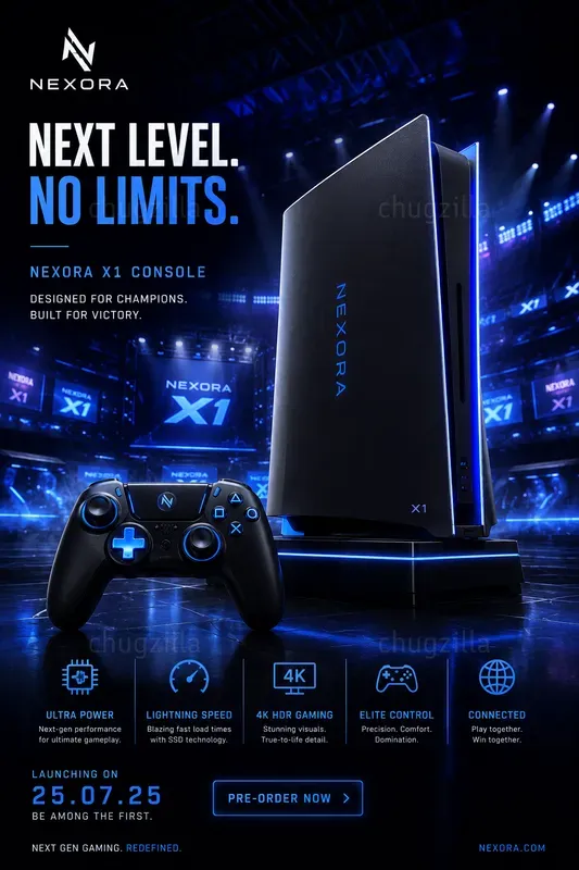 Tech Product Launch Posters