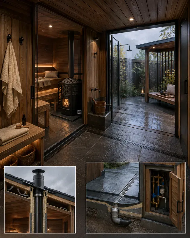 Home Sauna Contrast Wellness Suites