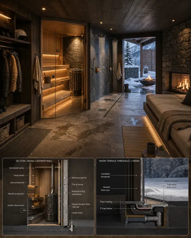 Home Sauna Contrast Wellness Suites