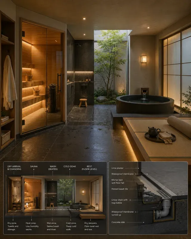 Home Sauna Contrast Wellness Suites