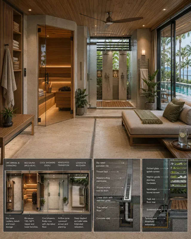 Home Sauna Contrast Wellness Suites