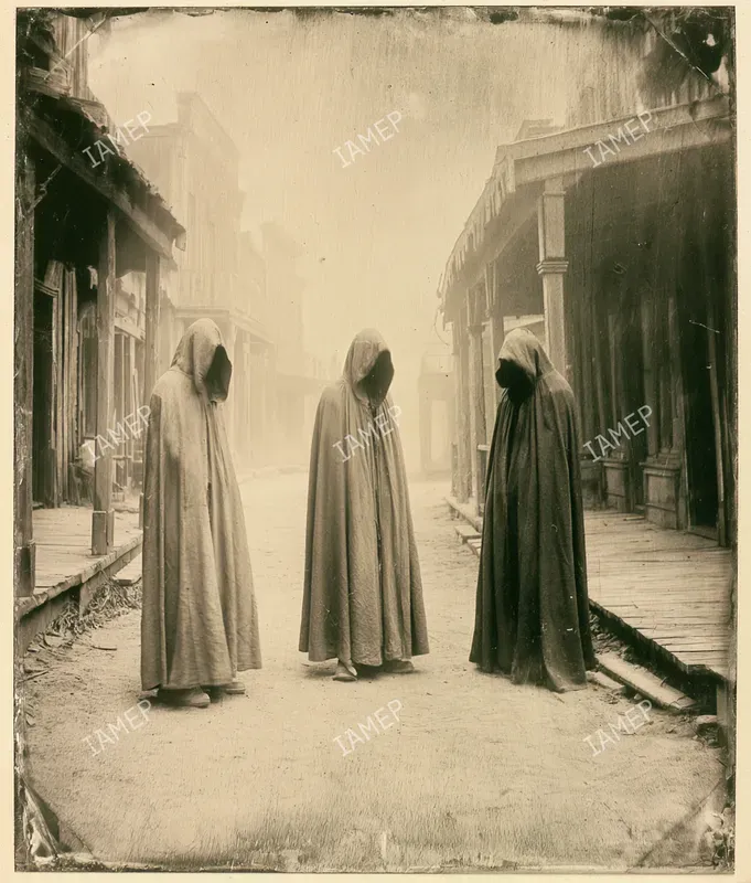 Vintage Haunted Horror Scenes