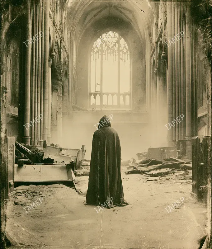 Vintage Haunted Horror Scenes