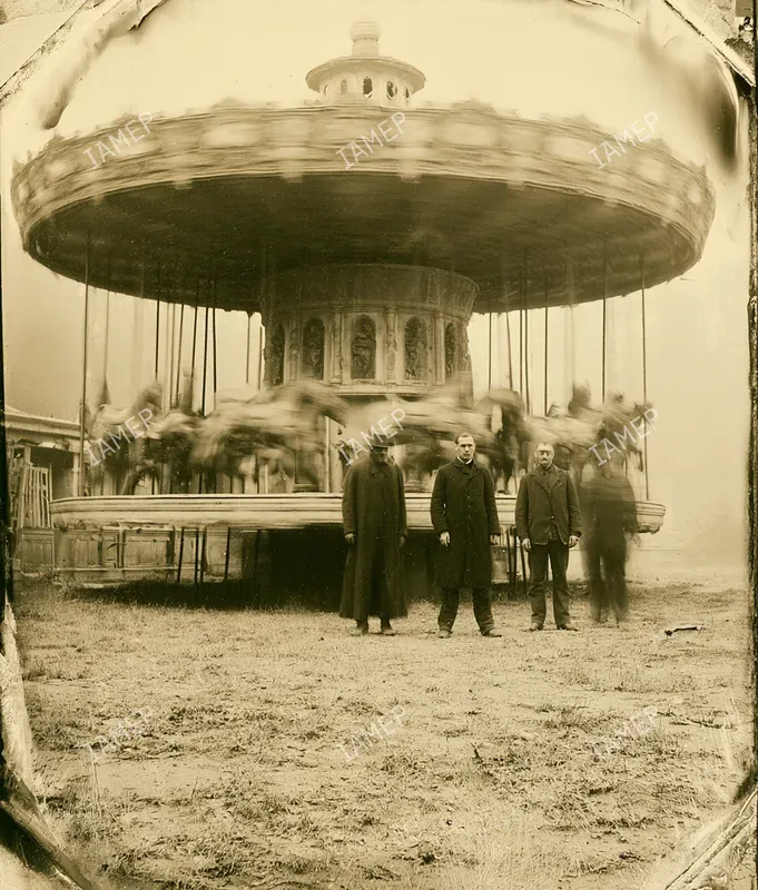 Vintage Haunted Horror Scenes