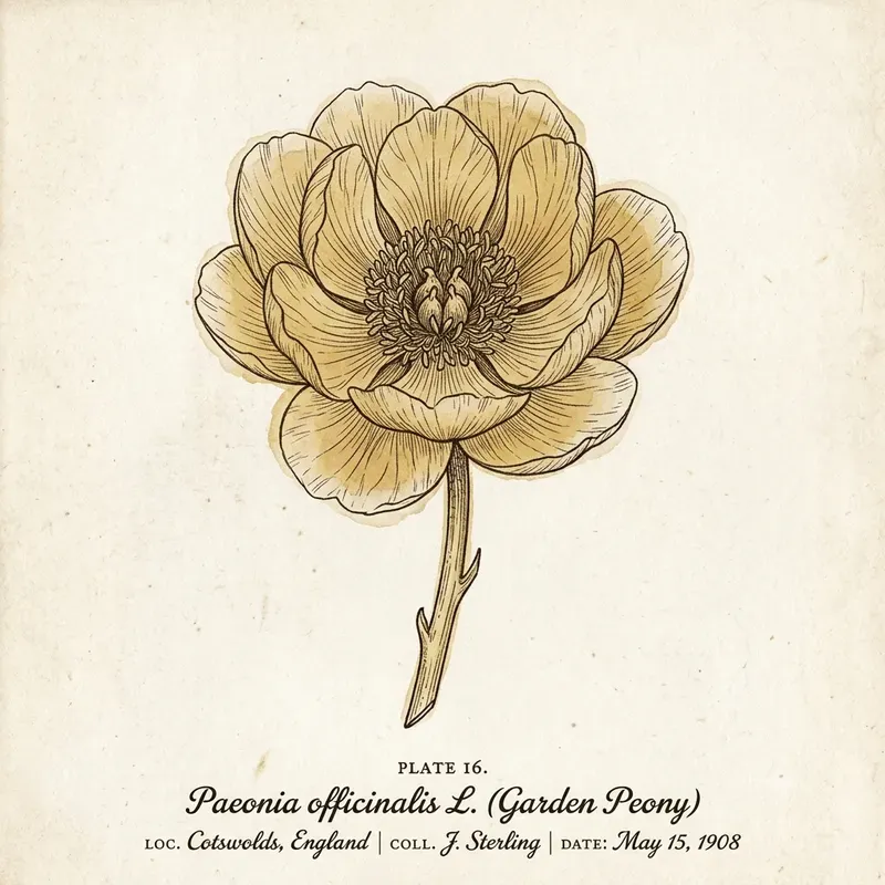 Pressed Botanical Specimen Portraits