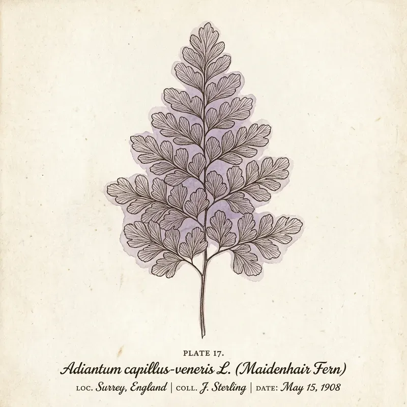 Pressed Botanical Specimen Portraits