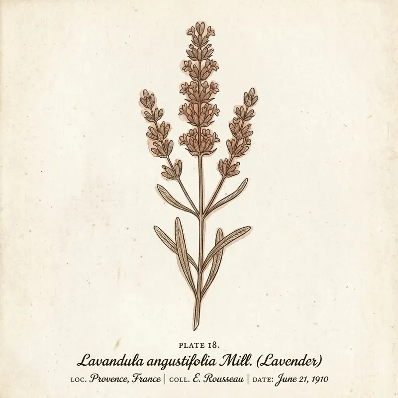 Pressed Botanical Specimen Portraits