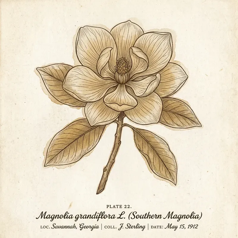 Pressed Botanical Specimen Portraits