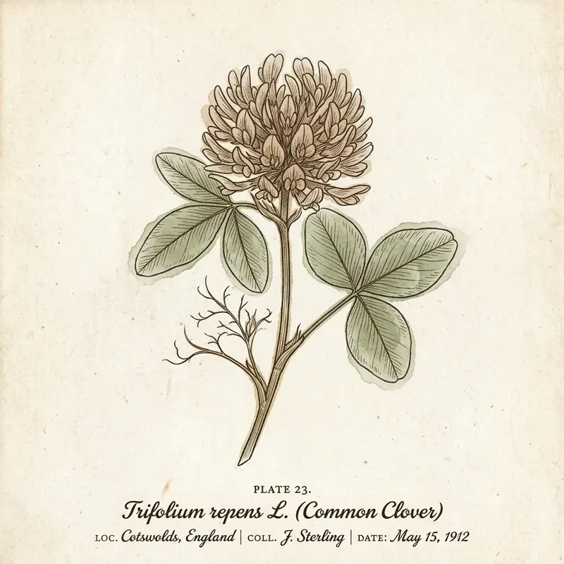 Pressed Botanical Specimen Portraits