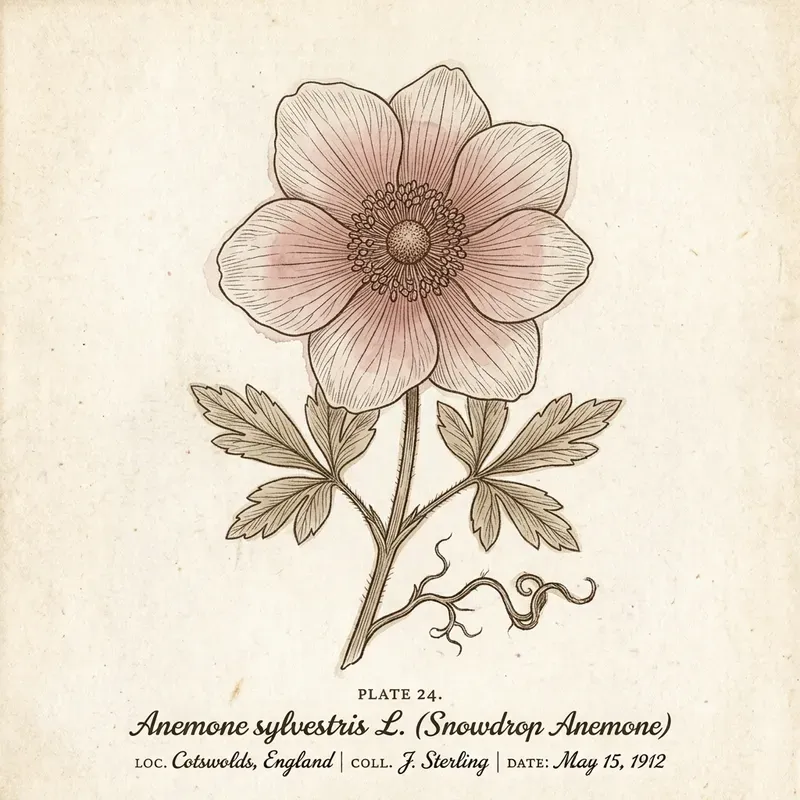Pressed Botanical Specimen Portraits