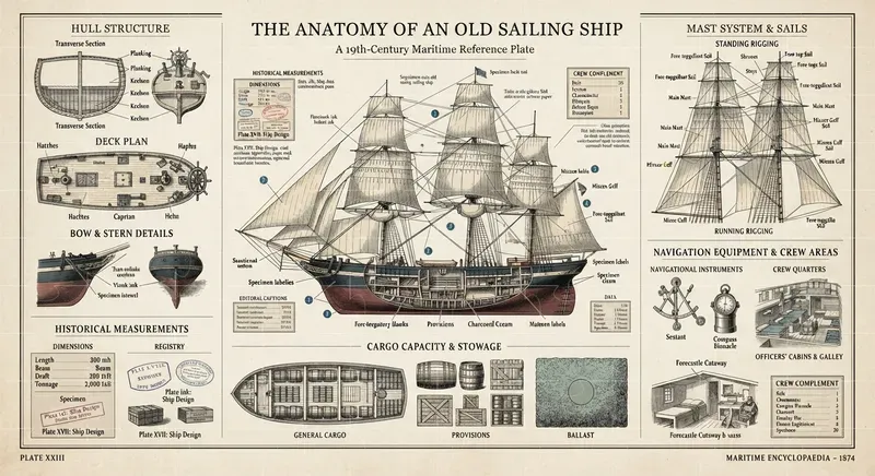 Vintage Field Guide Infographics