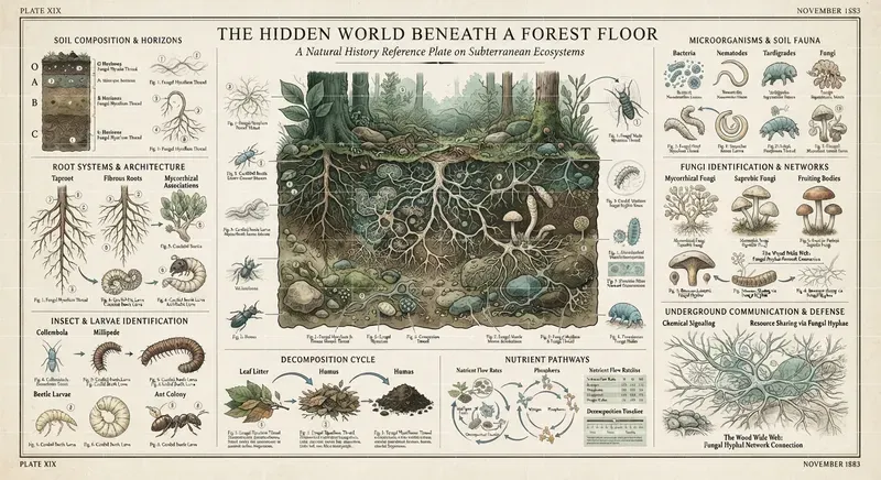 Vintage Field Guide Infographics