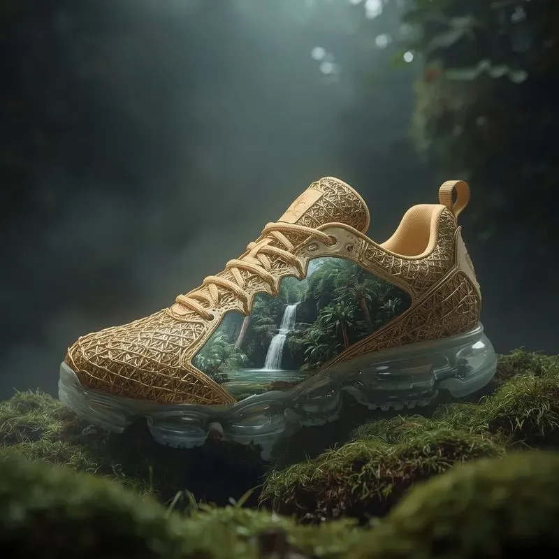 Ethereal Naturewoven Luxury Sneakers