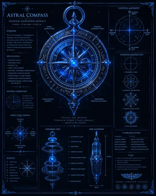 Celestial Artifact Blueprints