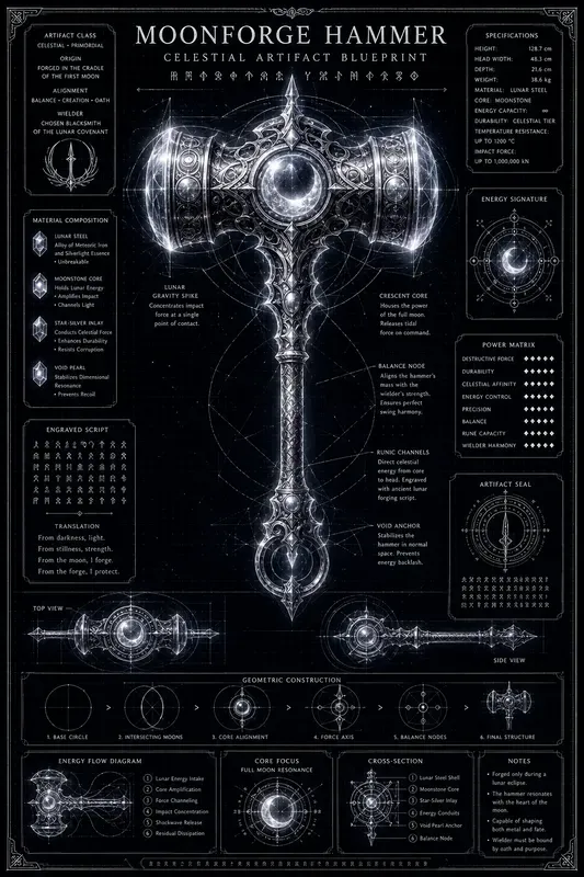 Celestial Artifact Blueprints