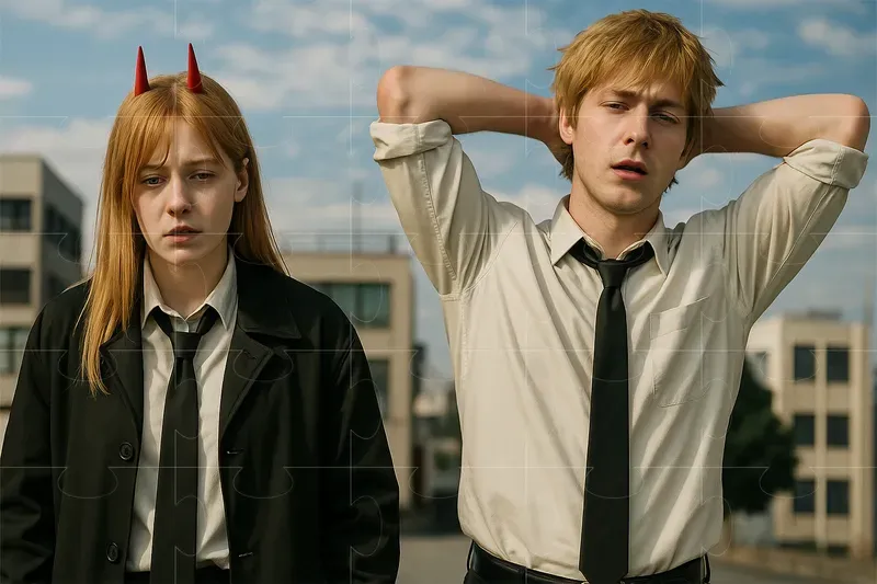 Live Action Frames From Anime And Manga