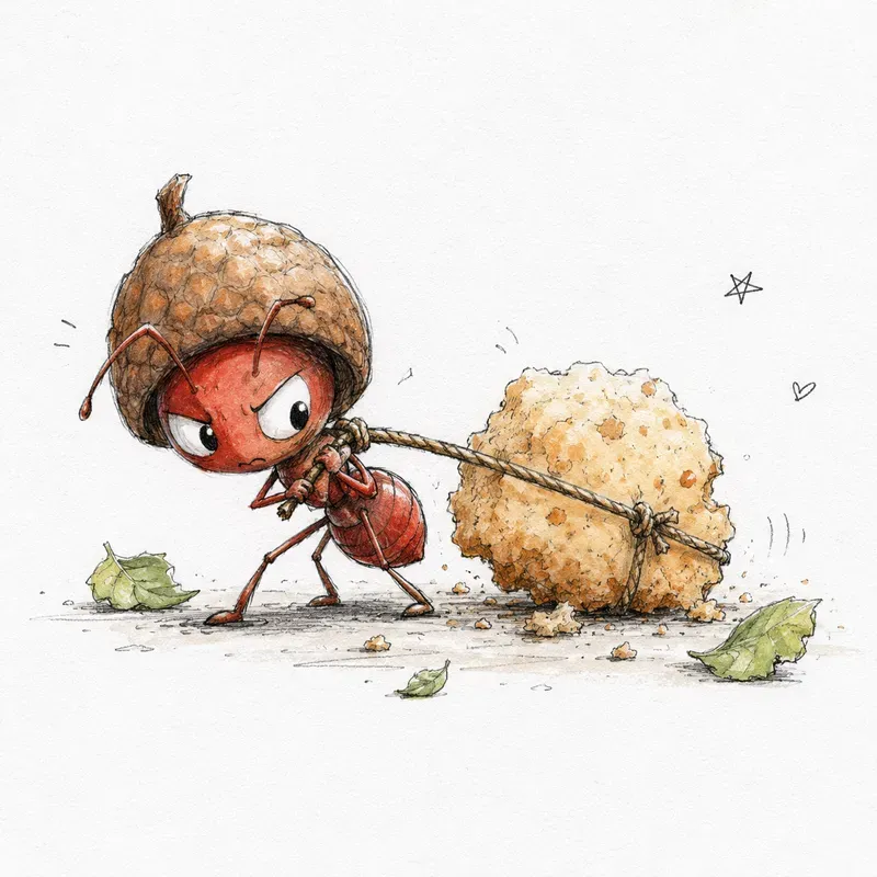 Whimsical Funny Bug Sketches