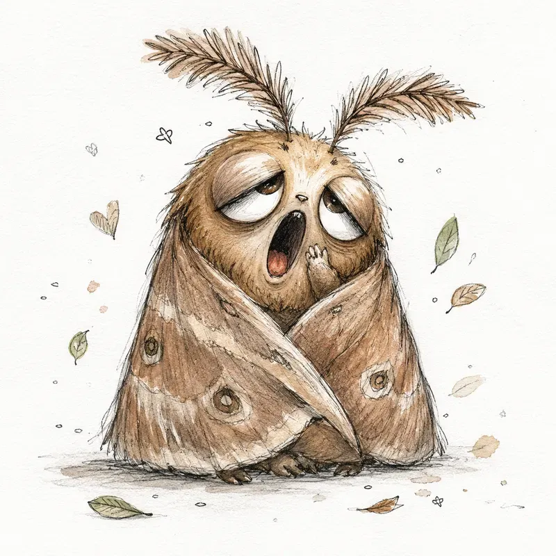 Whimsical Funny Bug Sketches