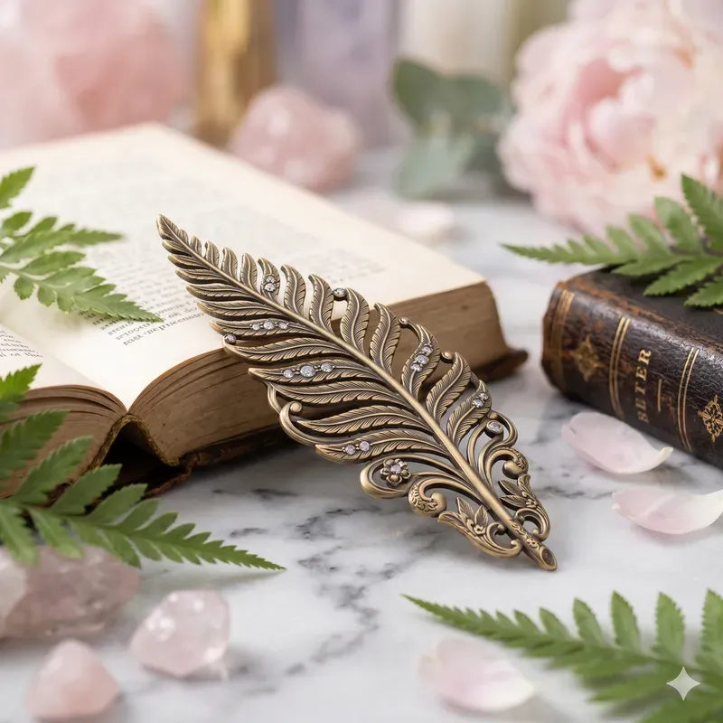 Luxury Fern Bookmarks
