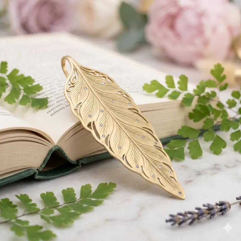 Luxury Fern Bookmarks