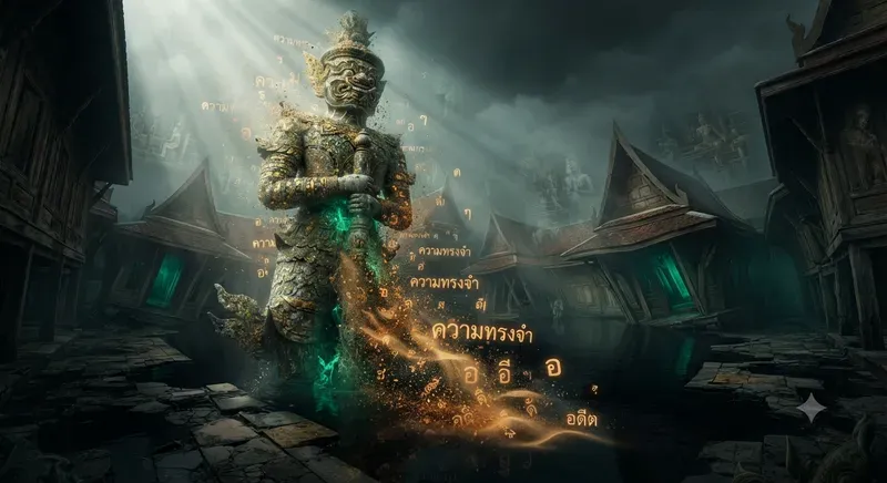 Surreal Thai Temple Memories Generator