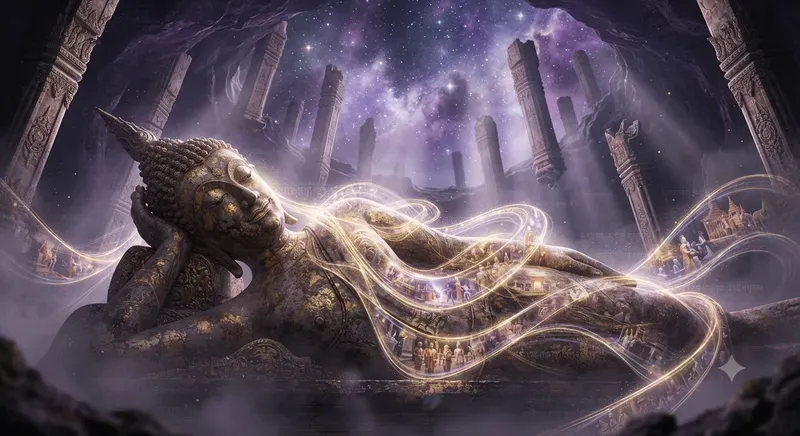 Surreal Thai Temple Memories Generator