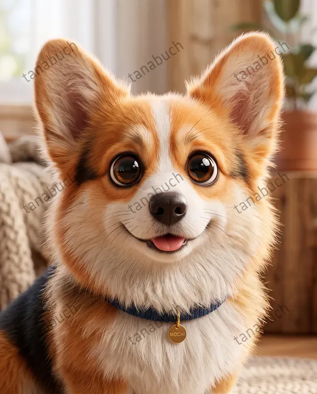 3D Fluffy Dogs