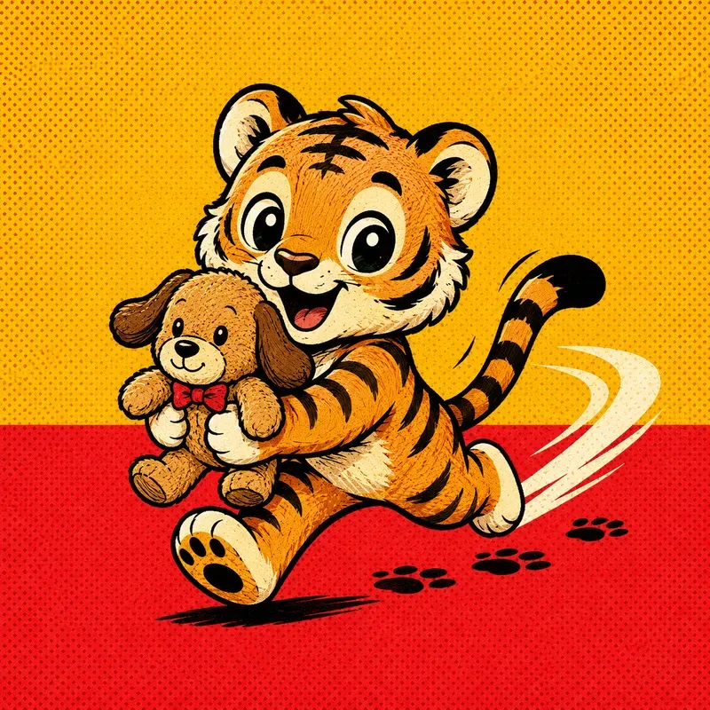 Retro Pop Animal Posters