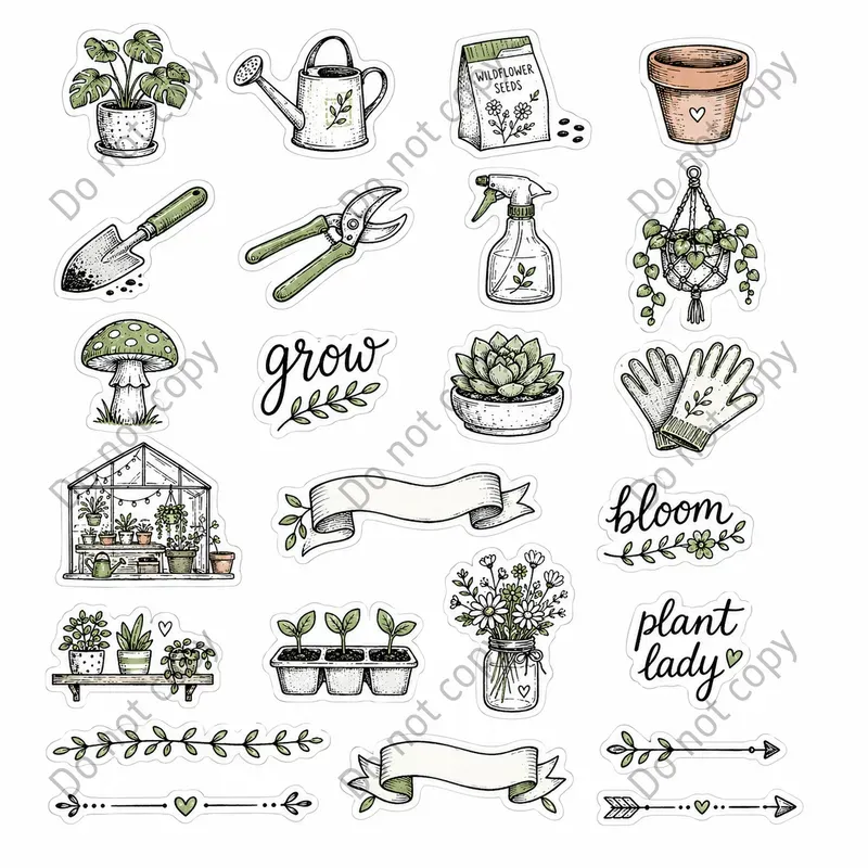 Bullet Journal Doodle Stickers